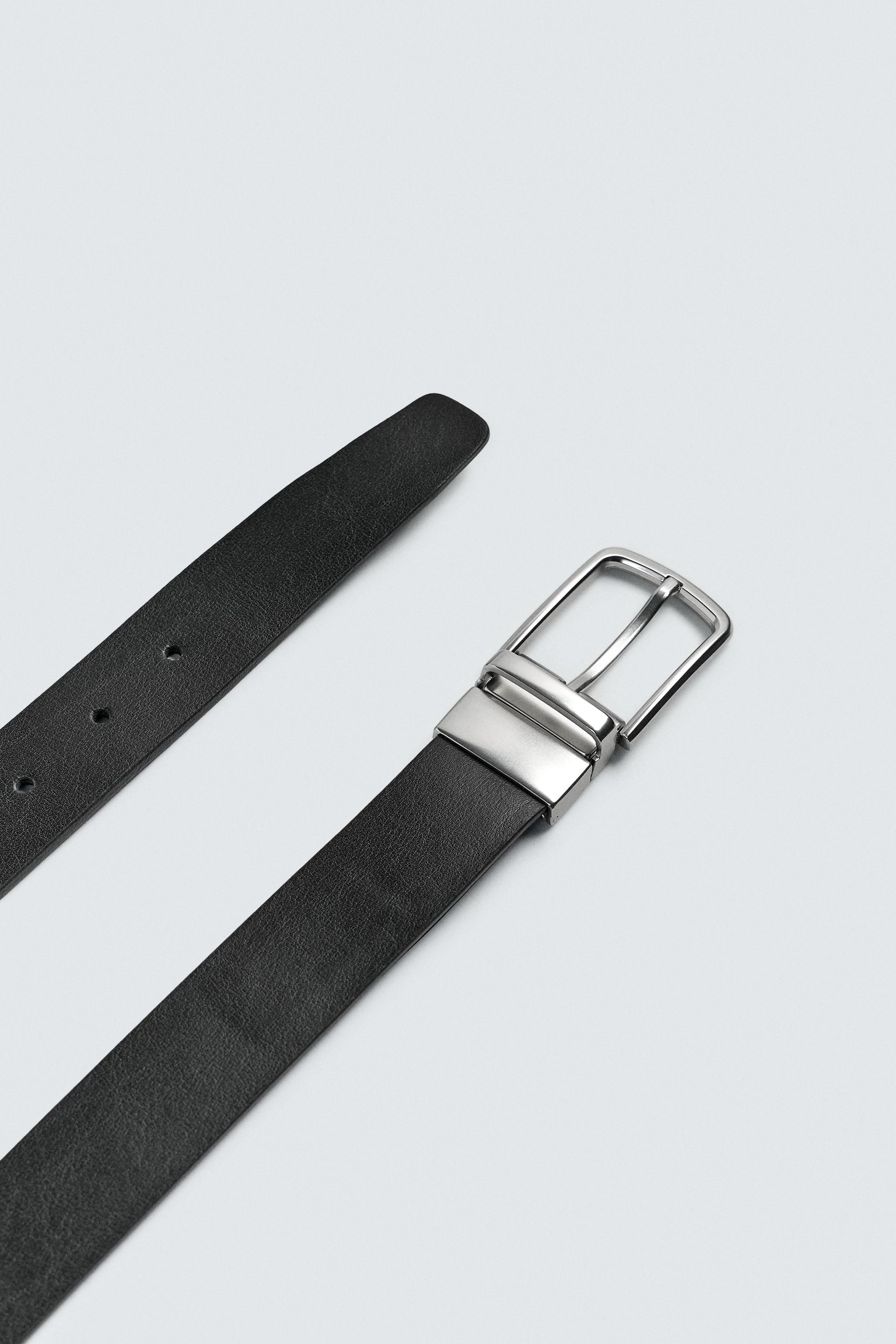 REVERSIBLE LEATHER BELT